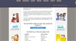 Desktop Screenshot of acrolabels.com
